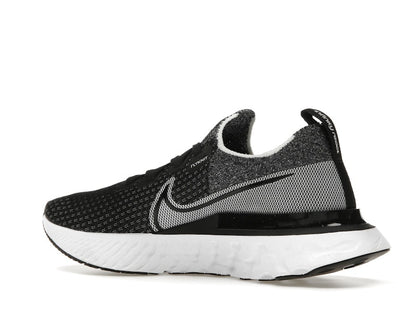Nike React Infinity Run Flyknit Black White (Women's)