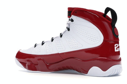 Jordan 9 Retro White Gym Red
