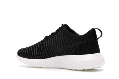 Nike Roshe Two Flyknit Black/Dark Grey-White-Volt