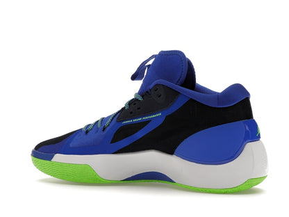 Jordan Zoom Seperate Midnight Navy Electric Green