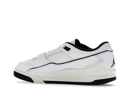 Jordan Flight Court White Sail Black