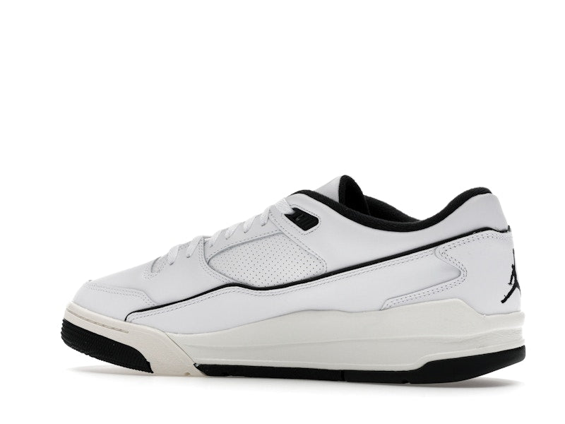 Jordan Flight Court White Sail Black