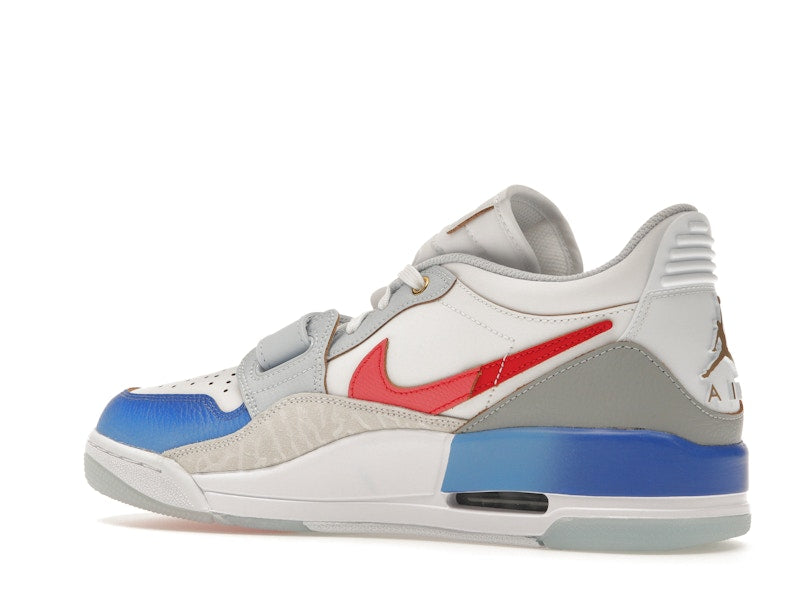 Jordan Legacy 312 Low White Game Royal University Red