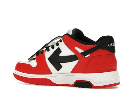 OFF-WHITE Out Of Office OOO Low Tops Red Black (2024)