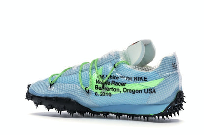 Nike Waffle Racer Off-White Vivid Sky (Women's)