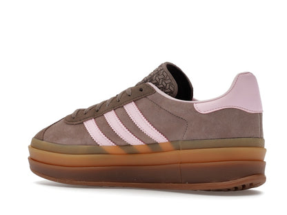 adidas Gazelle Bold Trace Brown Clear Pink (Women's)