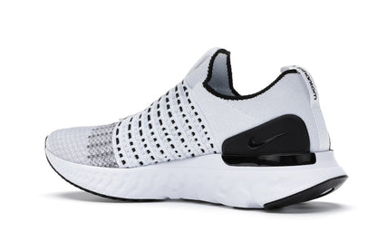 Nike React Phantom Run Flyknit 2 White Black