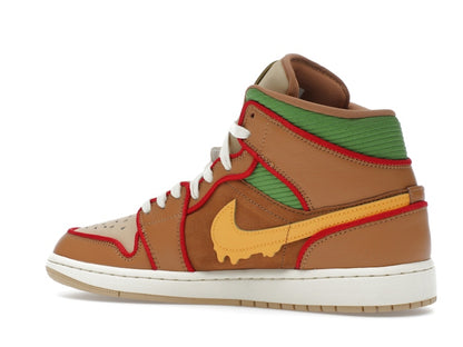 Jordan 1 Mid SE Cheeseburger