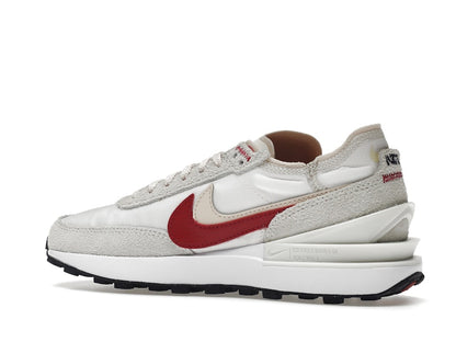 Nike Waffle One SE Sail Pearl White Black Gym Red (Women's)