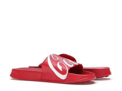 Kith Logo Slides Coca Cola Red