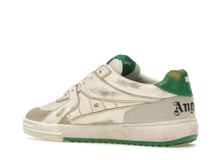 Palm Angels Palm University Vintage Sneaker White Green