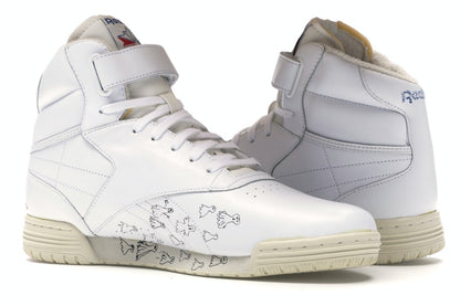 Reebok Ex-O-Fit Clean Hi Bait x Ghostbusters x Stranger Things Vintage