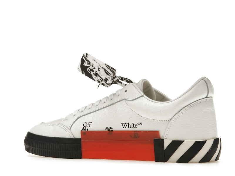 OFF-WHITE Vulc Low Leather White White Black