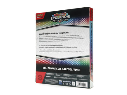 Pokémon Scarlet & Violet Prismastic Evolution Binder Collection (Italian)