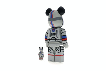 Bearbrick x Billionaire Boys Club x Mickey Mouse Astronaut 100% & 400% Set Multicolor