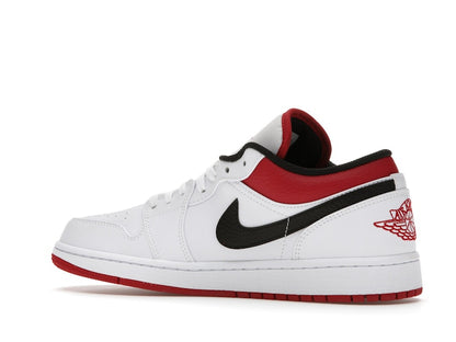 Jordan 1 Low White University Red Black