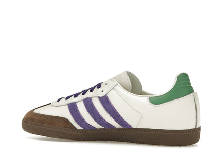 adidas Samba OG Off White Core Purple Green Brown (Women's)