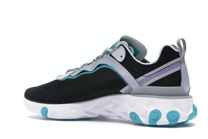Nike React Element 55 Black Pure Platinum Teal Nebula