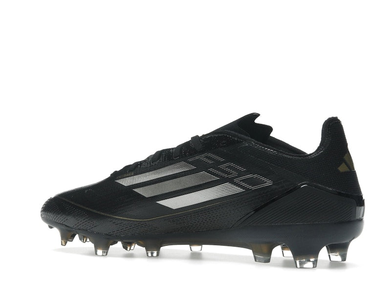 adidas F50 Pro FG Core Black Iron Metallic Gold Metallic