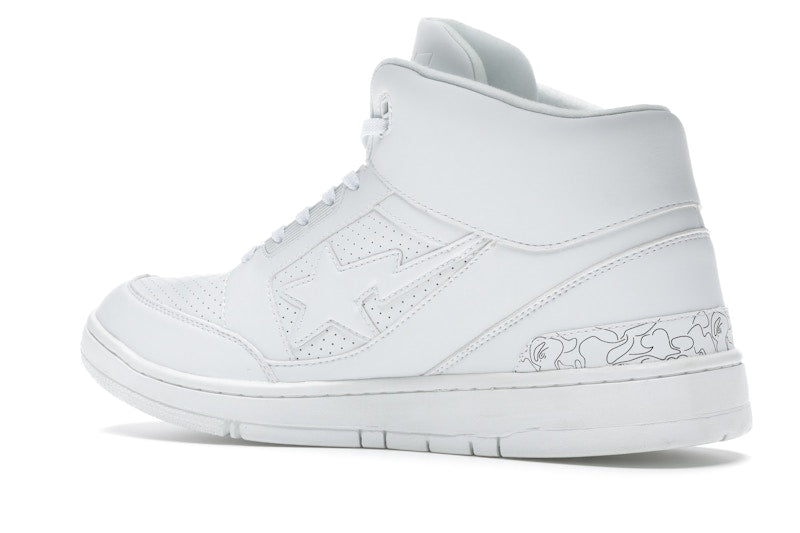 A Bathing Ape Cloud Sta Shark White