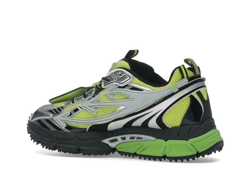 OFF-WHITE Be Right Back Silver Green Fluo