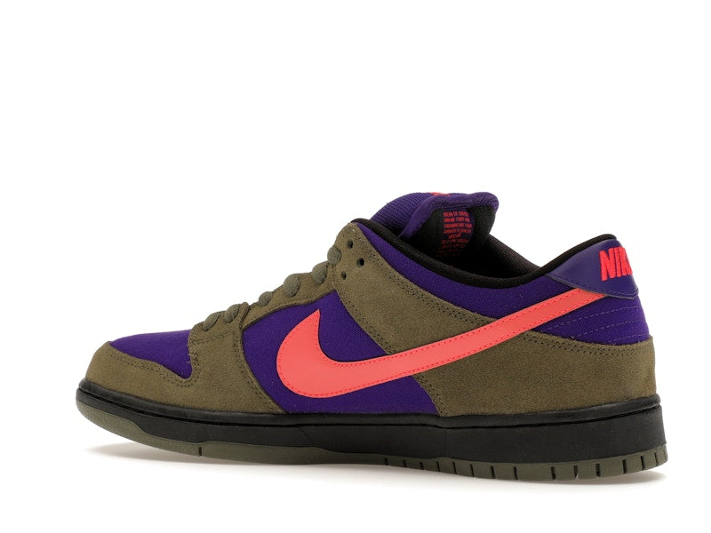 Nike SB Dunk Low Olive Atomic Red