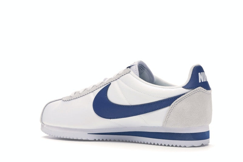 Nike Classic Cortez Nylon White Gym Blue
