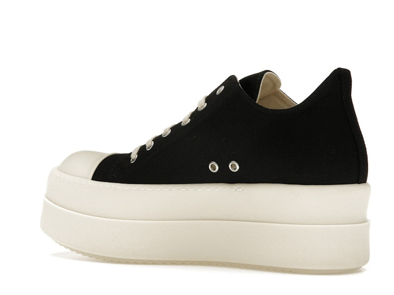 Rick Owens DRKSHDW Double Bumper Low Black Milk