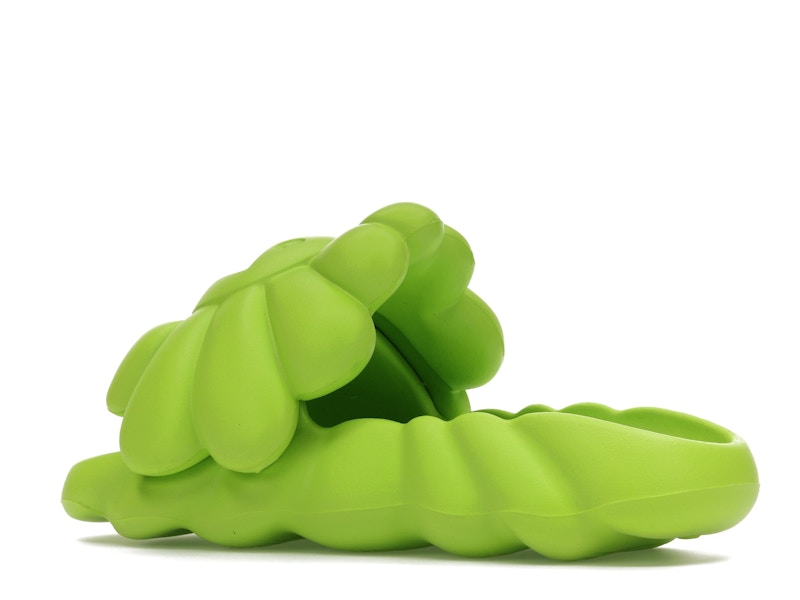 Takashi Murakami Ohana Full-Bloom Slide Lime Zest