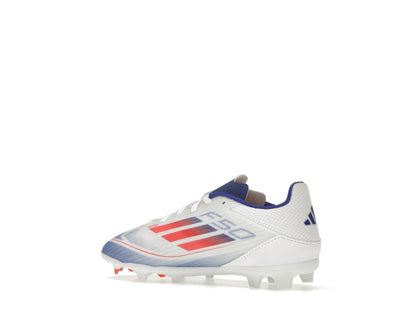 adidas F50 League Multi-Ground Cloud White Solar Red Lucid Blue (GS)