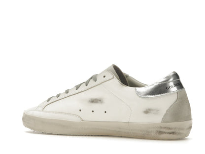 Golden Goose Super-Star White Silver