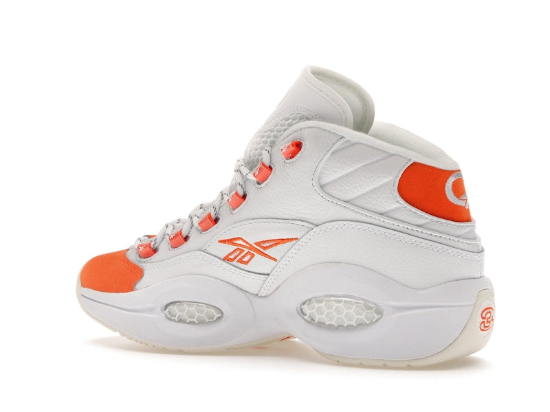Reebok Question Mid Orange Toe