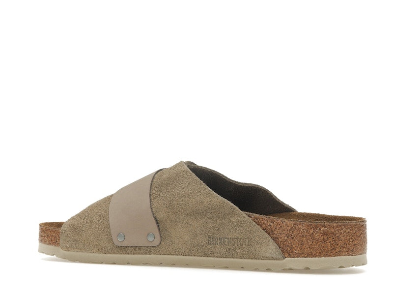 Birkenstock Kyoto Nubuck Suede Taupe