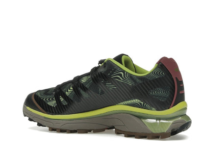 Salomon XT-4 OG Rave at Dawn Black Dark Citron