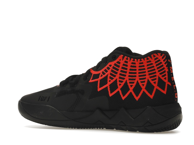 Puma LaMelo Ball MB.01 Black Red Blast (GS)
