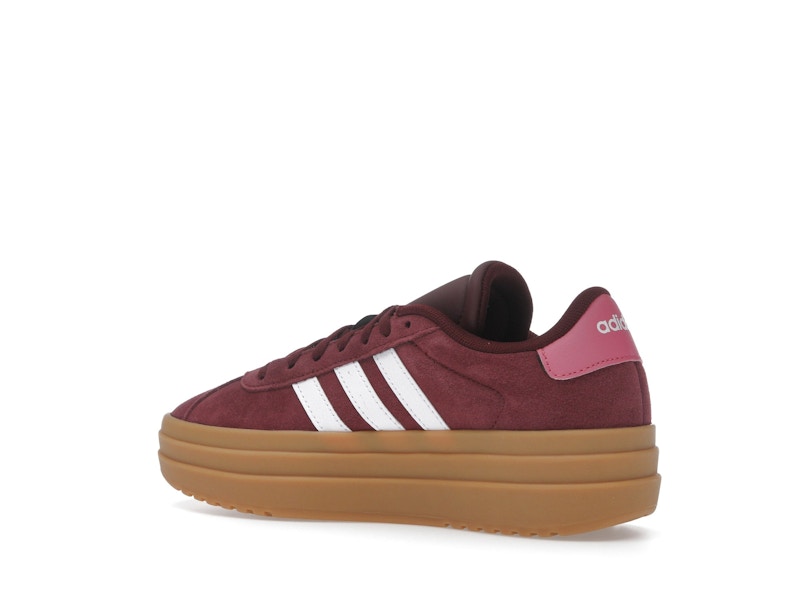 adidas VL Court Bold Shadow Red Cloud White Pink Fusion (GS)