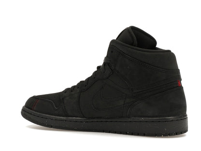 Jordan 1 Mid SE Craft Dark Smoke Red