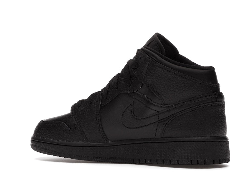 Jordan 1 Mid Black (GS)