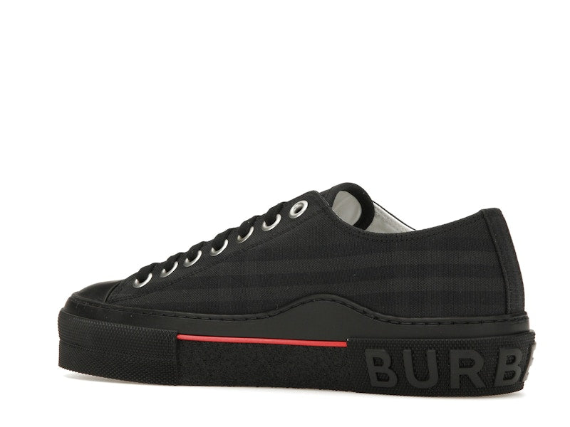 Burberry Vintage Check Canvas Low-Top Sneaker Dark Charcoal