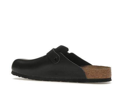 Birkenstock Boston Natural Leather Black