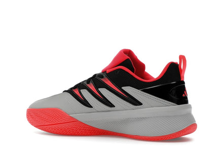 adidas Dame Certified 3 Core Black Lucid Red Grey Two