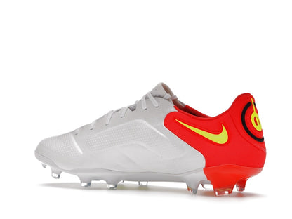 Nike Tiempo Legend 9 Elite FG White Bright Crimson Volt