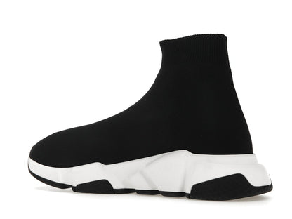 Balenciaga Speed Graffiti Trainers White Black Logo (Women's)