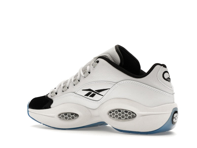 Reebok Question Low White Black Toe