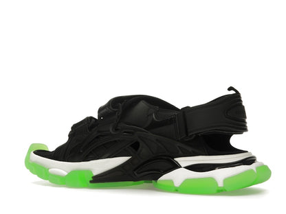Balenciaga Track Sandal Black White Green