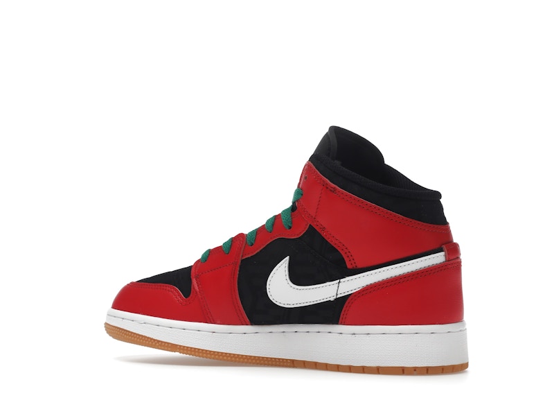 Jordan 1 Mid SE Christmas (GS)