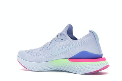 Nike Epic React Flyknit 2 Hydrogen Blue Sapphire Hyper Pink