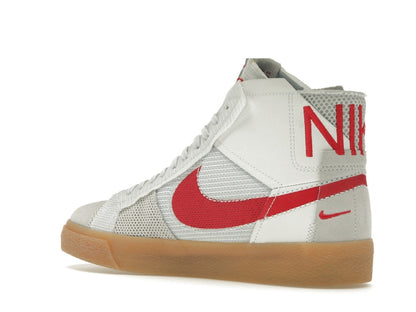 Nike SB Zoom Blazer Mid Premium Deconstructed White University Red Gum