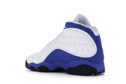Jordan 13 Retro White Hyper Royal Black (GS)
