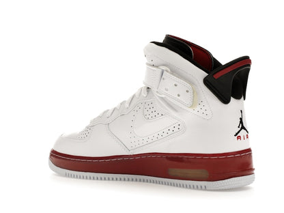 Jordan Fusion 6 Varsity White Red